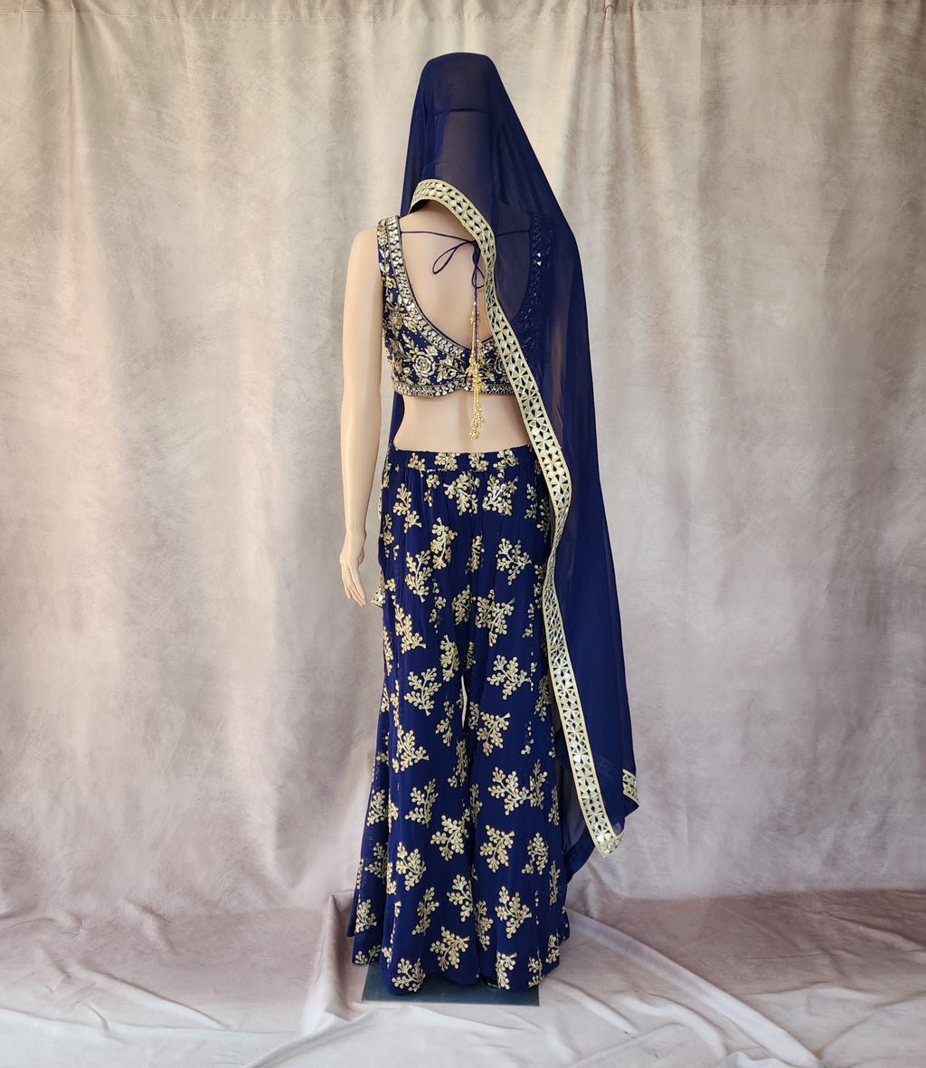 Blue Crop Set