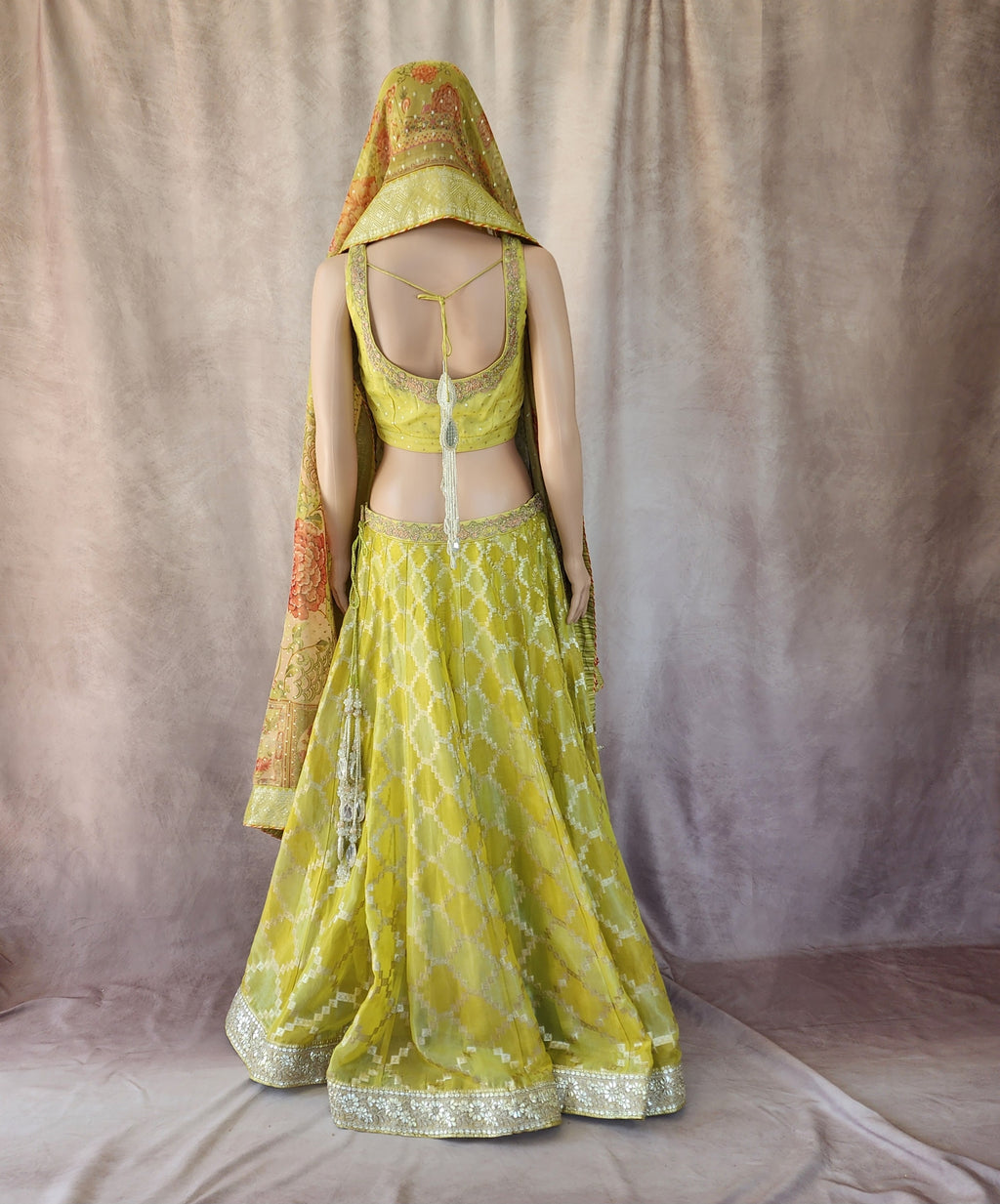 Green Lehenga