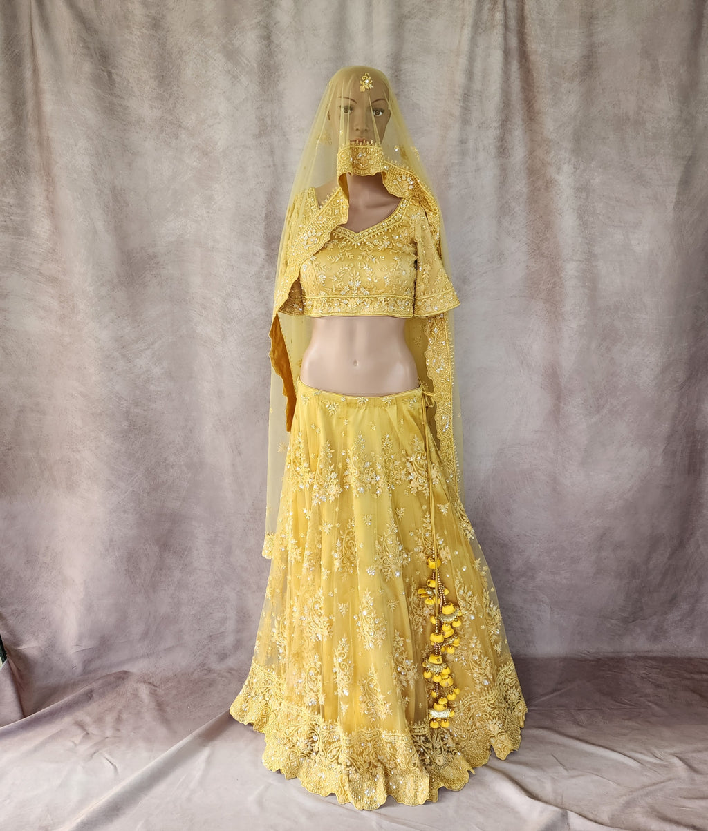 Yellow Lehenga